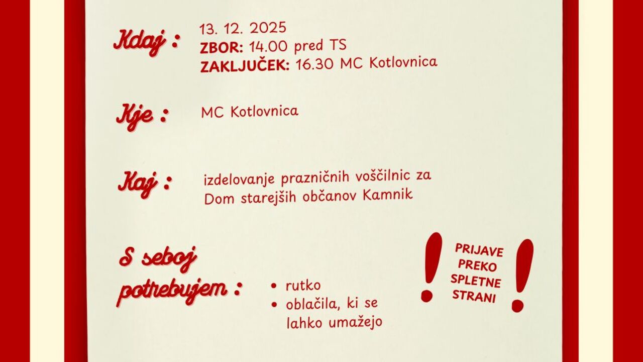 MČ Božičkova delavnica