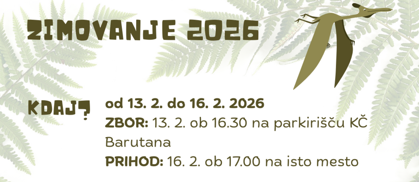 Zimovanje 2026