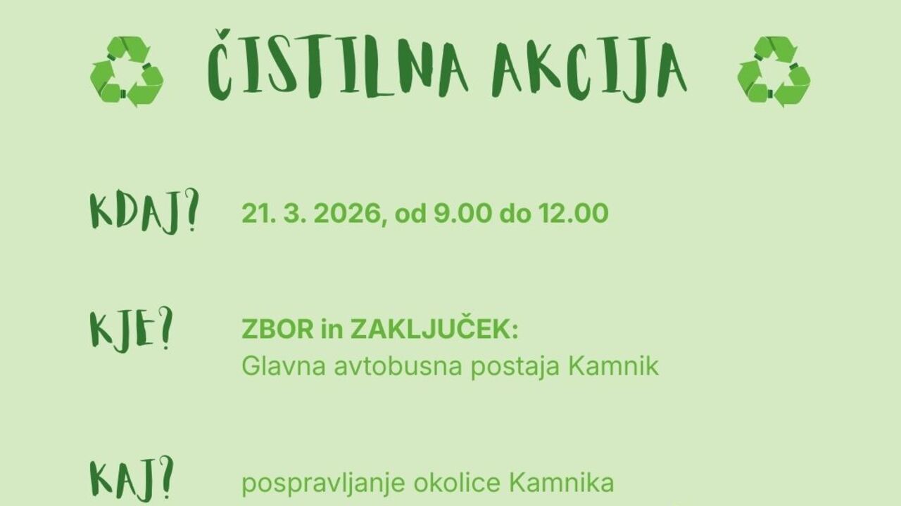 Čistilna akcija 2026