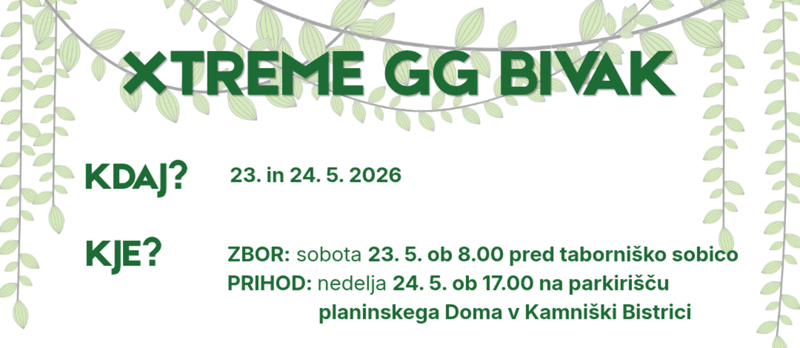 Xtreme GG bivak